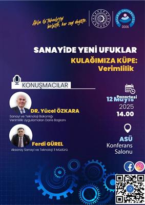 Sanayide Yeni Ufuklar
